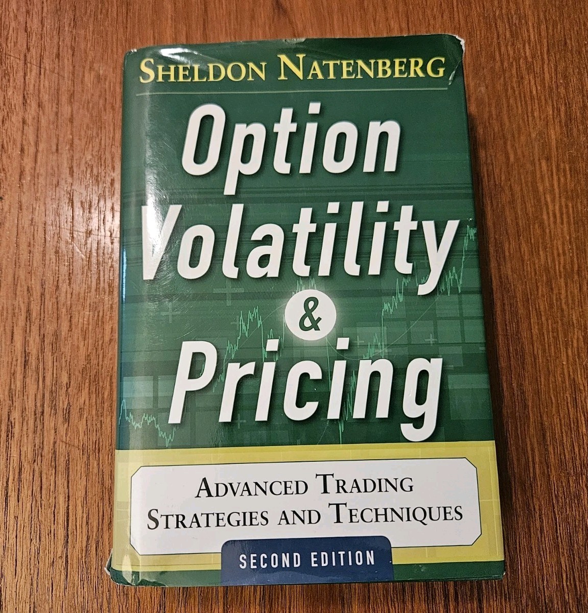 Option Volatility and Pricing – 2nd Edition – Natenberg – Hardcover Book