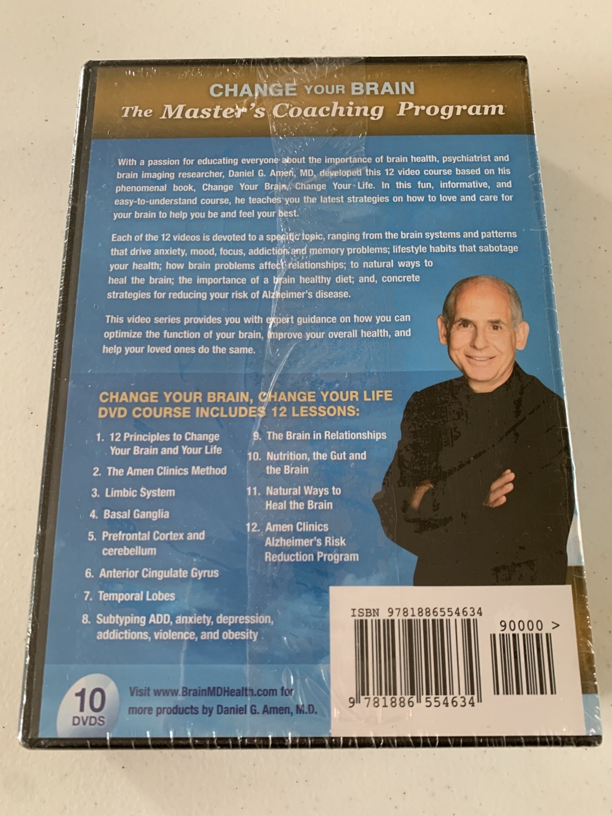 Dr Daniel Amens Change Your Brain The Masters Coaching Program DVD 2015 12 Discs