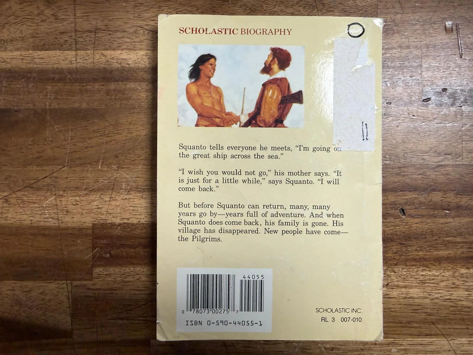 Squanto, Friend Of The Pilgrims – Clyde Robert Bulla (Clean)
