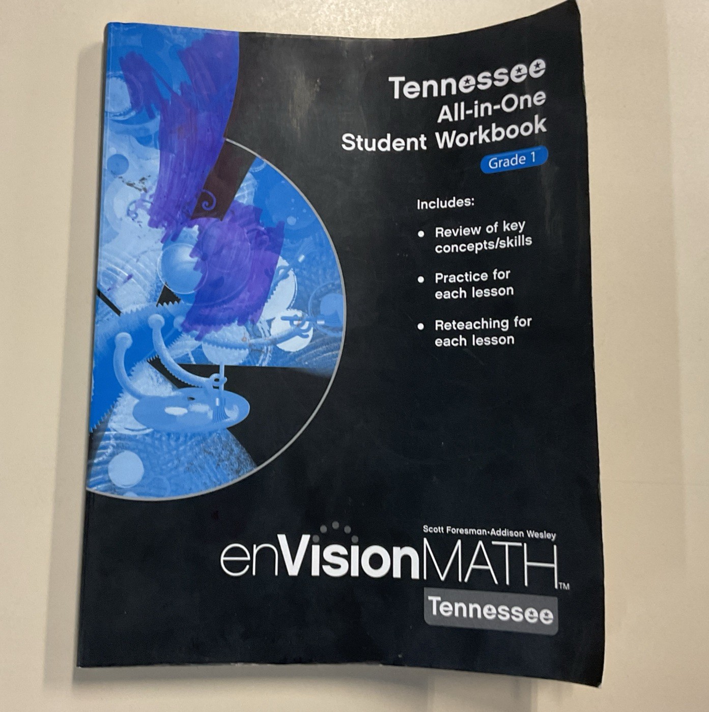 Tennessee All-in-one Student Workbook Grade 1 SC Pearson Learning Solutions