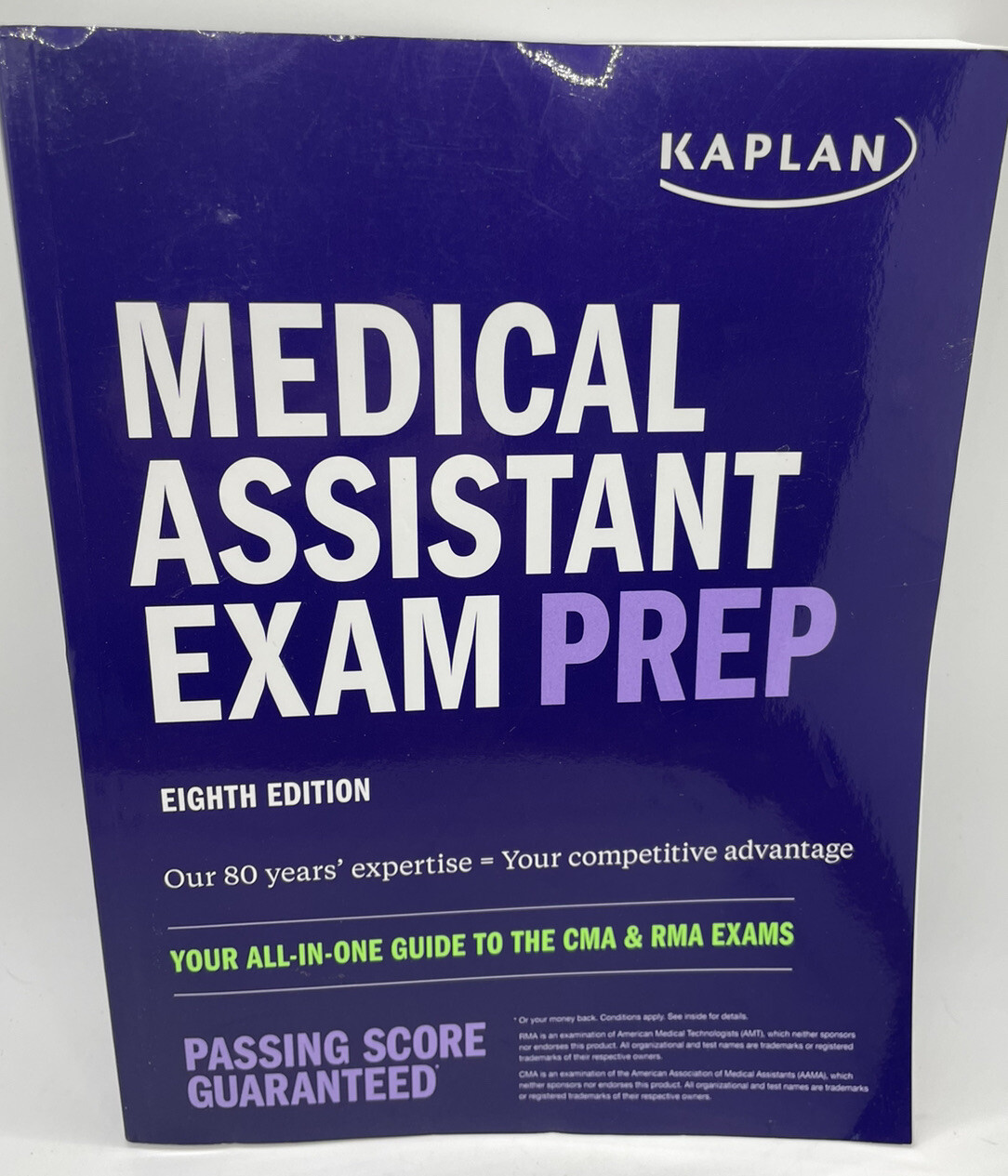 Kaplan Medical Assistant Exam Prep Softcover **NEW**