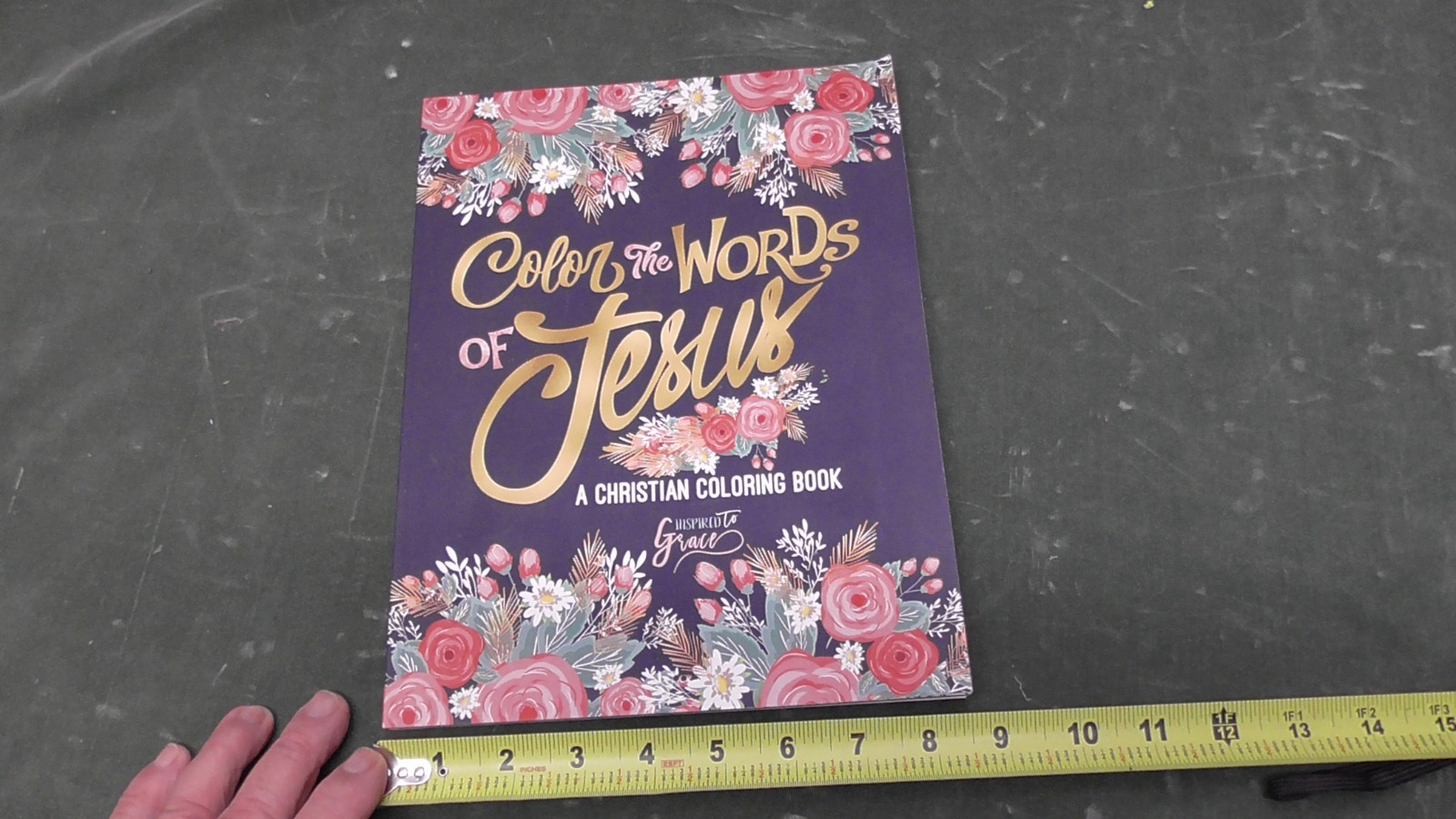 Color the Words of Jesus: A Christian Coloring Book – paperback Inspired To …