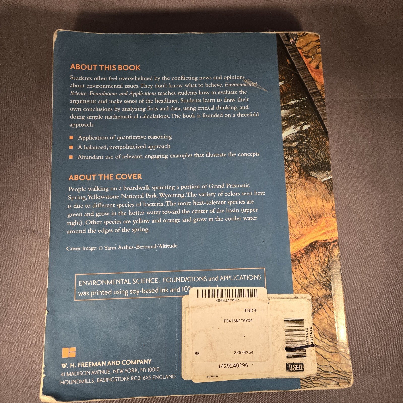 Environmental Science: Foundations and Applications by Rick Relyea, Andrew…