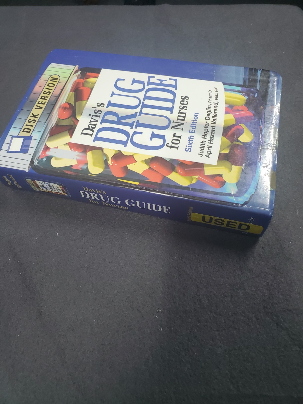 Davis’s Drug Guide for Nurses Sixth No disc Edition Disc Version Paperback Book