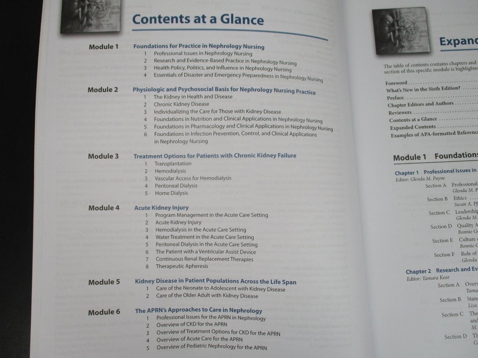 Core Curriculum for Nephrology Nursing by C. S. Counts 2015 6th Ed Module 3 ANNA