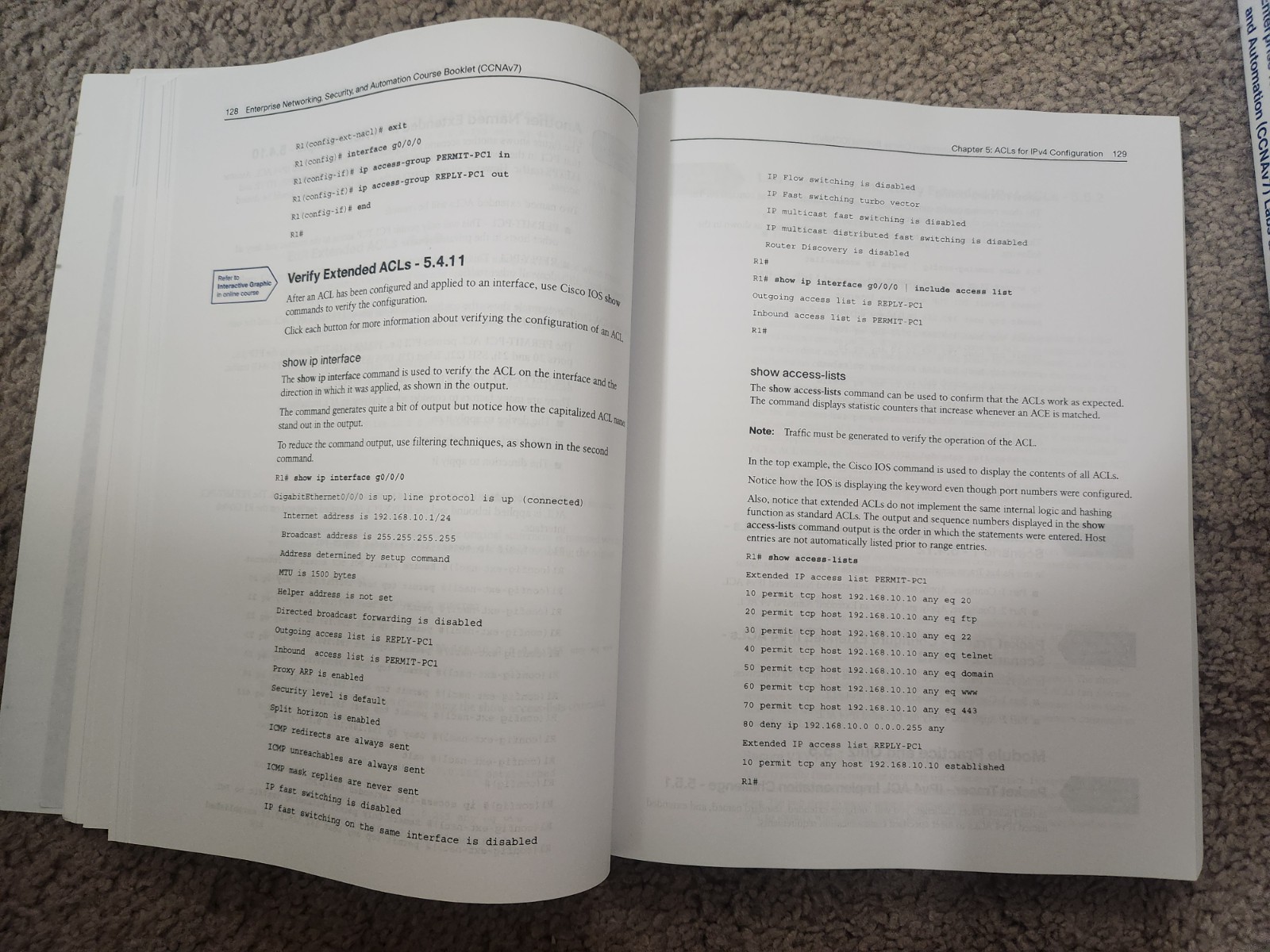 CCNAv7 CISCO Enterprise Networking Security Automation Booklet +Labs Study Guide
