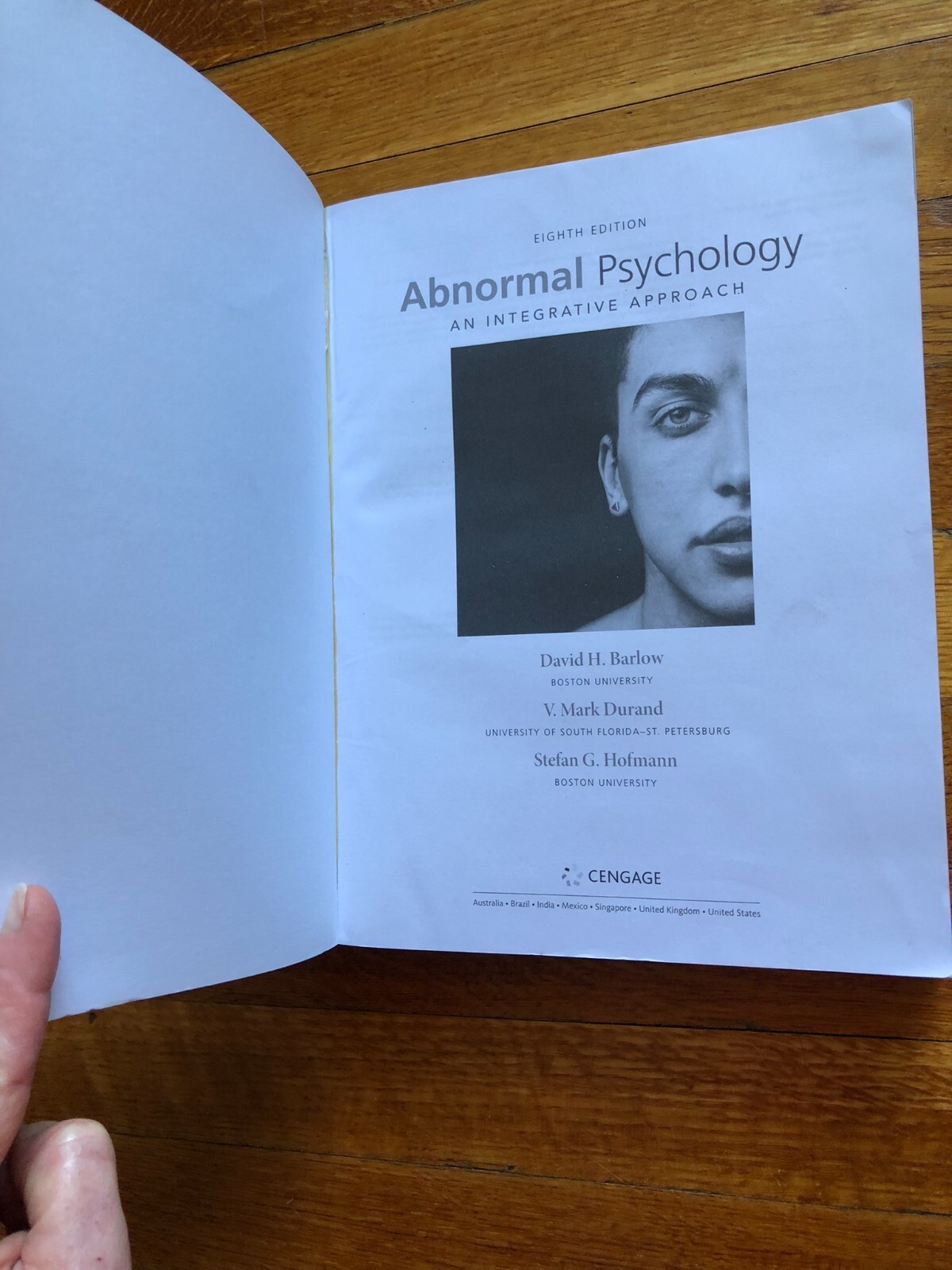 Abnormal Psychology An Integrative Approach Textbook, David H. Barlow – 8th Ed