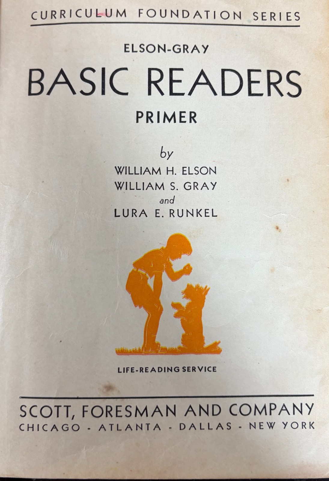 Vtg 2 Curriculum Foundation Series: Basic Readers (1936) Health Stories (1934)