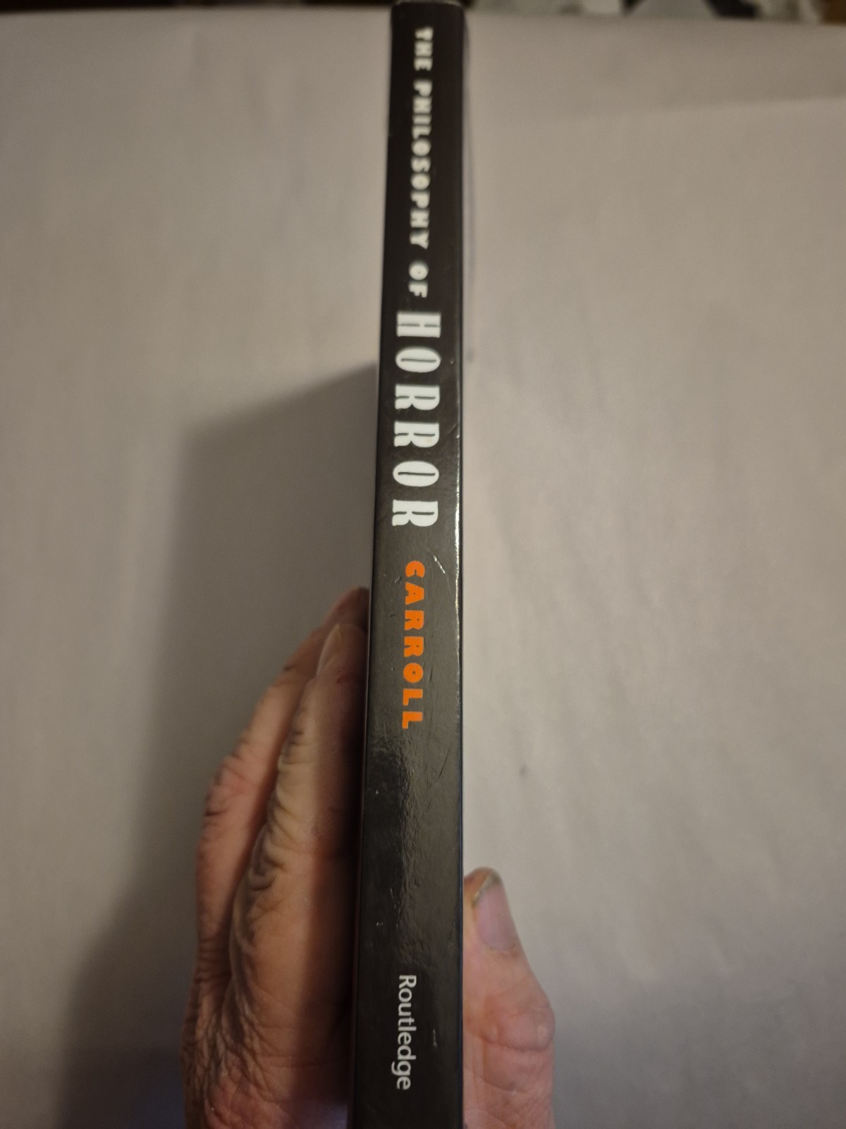 Philosophy of Horror : Or, Paradoxes of the Heart by Nöel Carroll (1990, Uk-B…