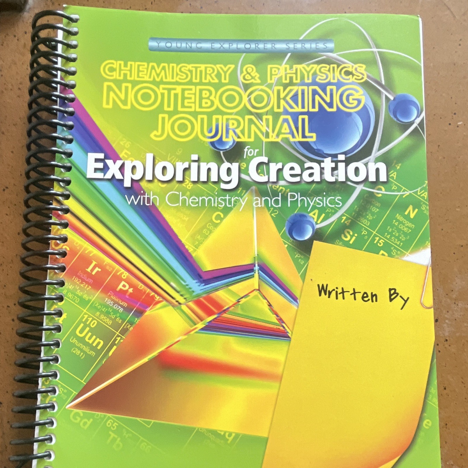 Apologia Chemistry & Physics Notebooking Journal Jeannie Fulbright Spiral