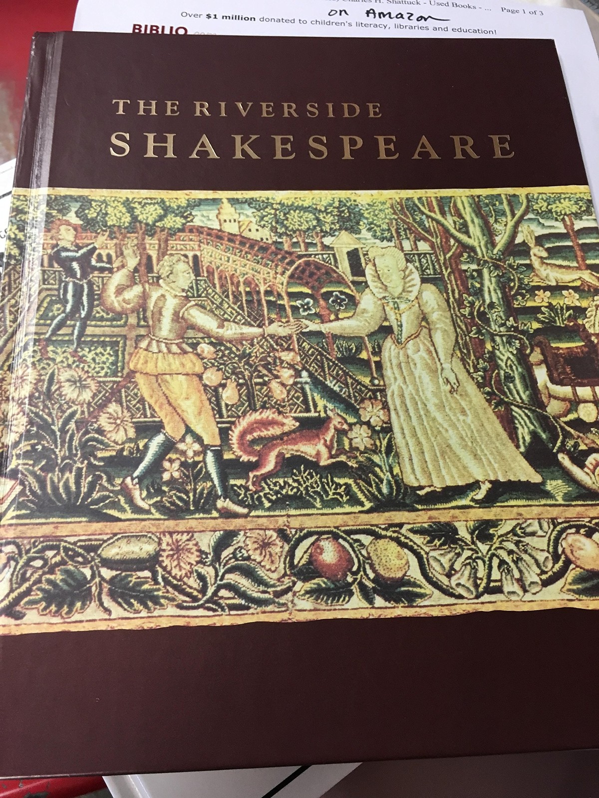 The Riverside Shakespeare William Shakespeare|G. Blakemore Evans|Harry Levin…