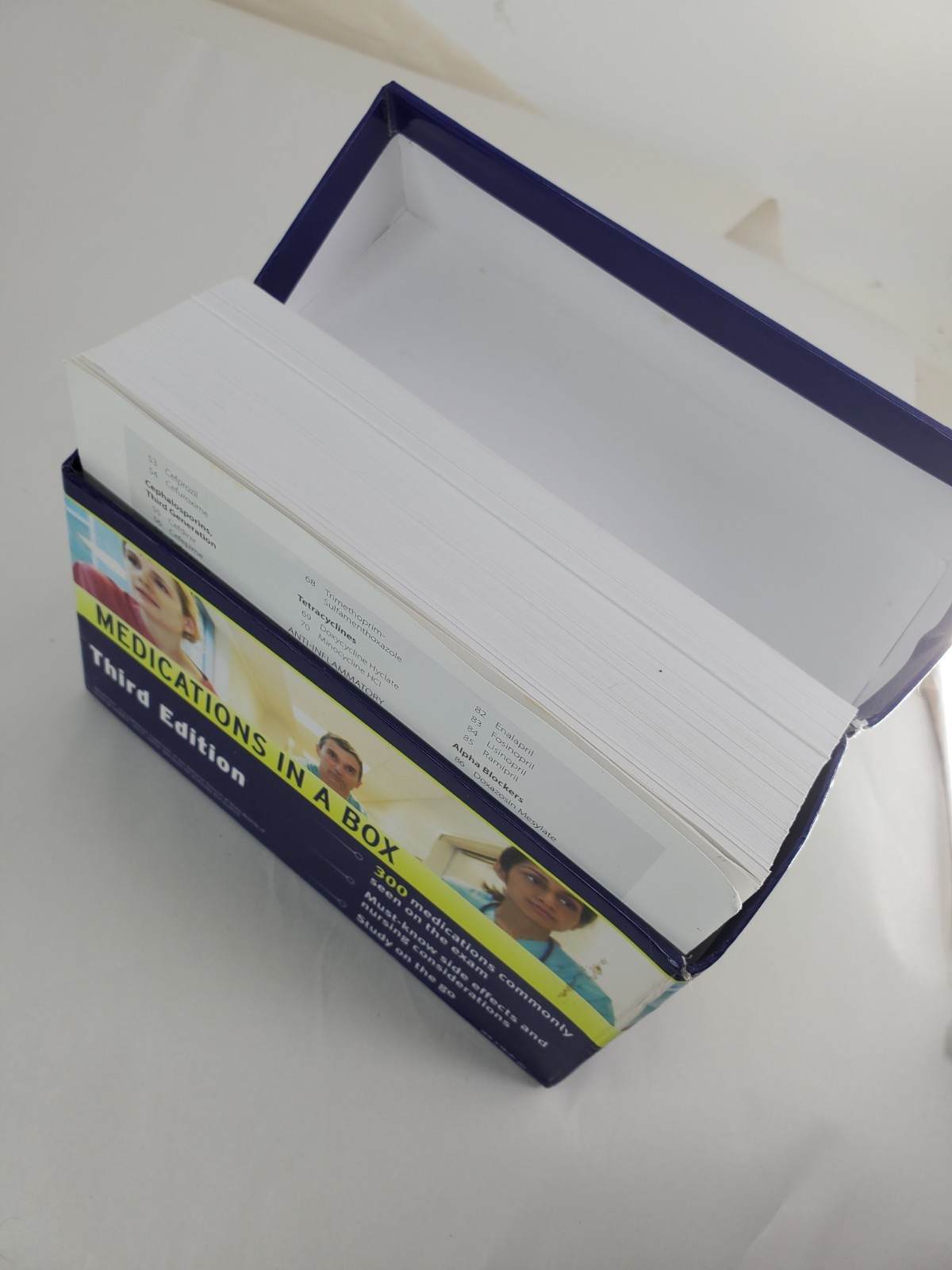 NCLEX-RN Medications in a Box by Kaplan (2011, Cards,Flash Cards) Pharmacy Nurse