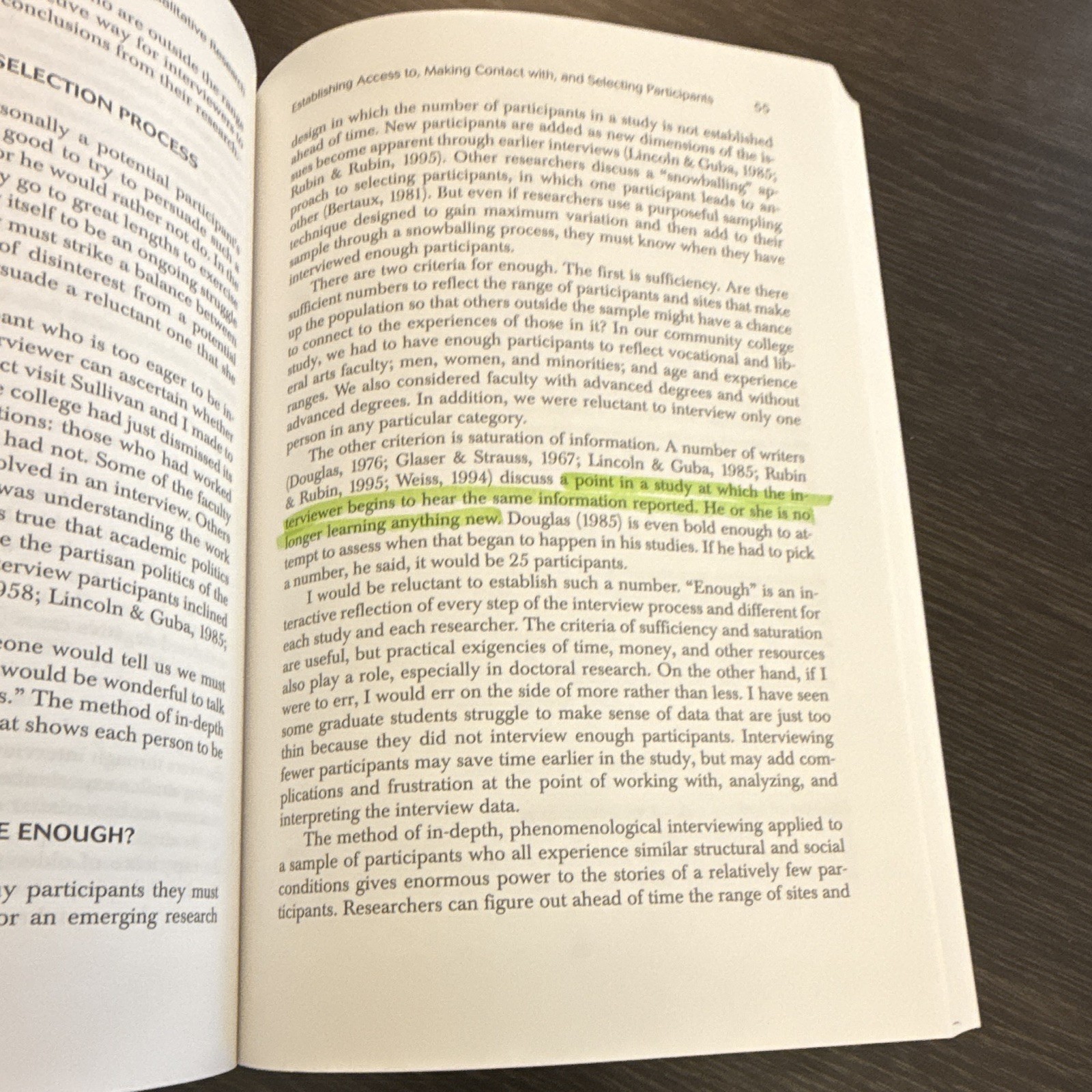 Teachers College Press Seidman Interviewing as Qualitative Research 3rd 2006 PB