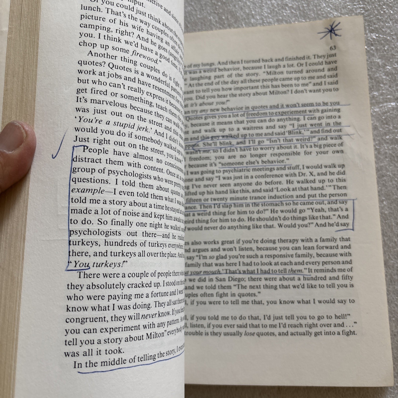 Frogs into Princes: Neuro Linguistic Programming (lots of underlining)