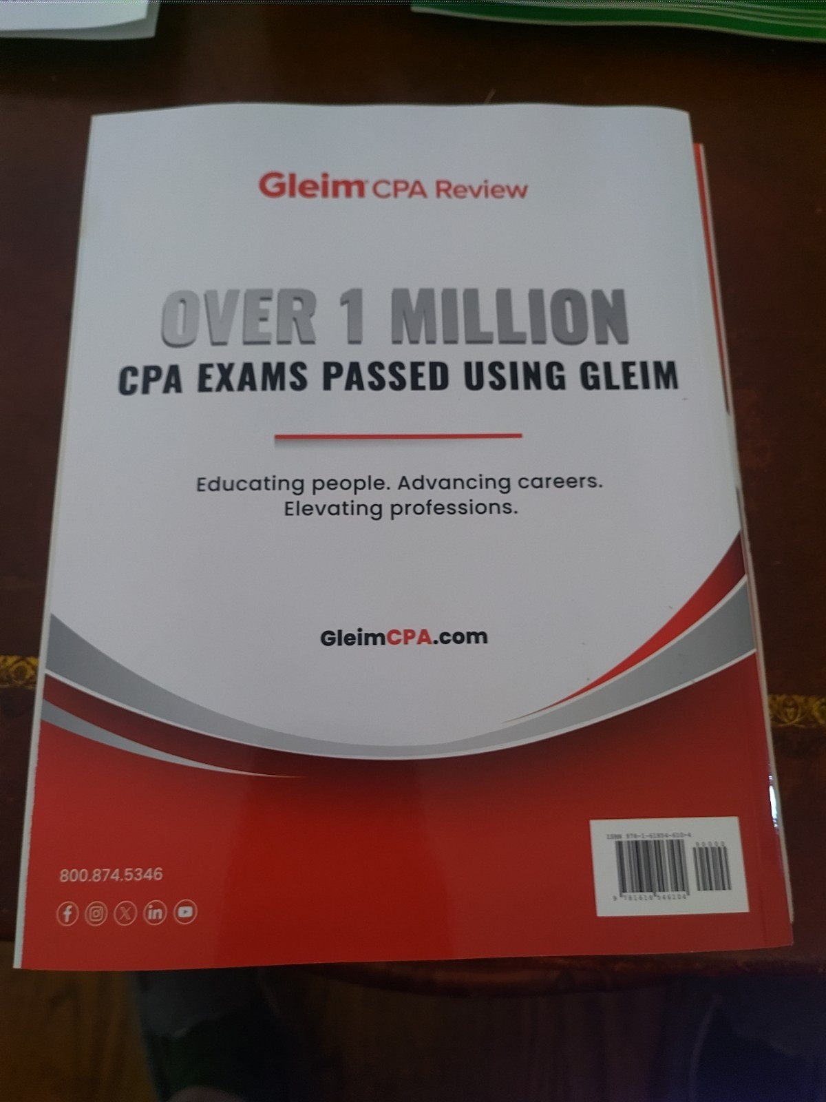 Gleim 2024 Edition CPA review textbook ISC 9781618546104