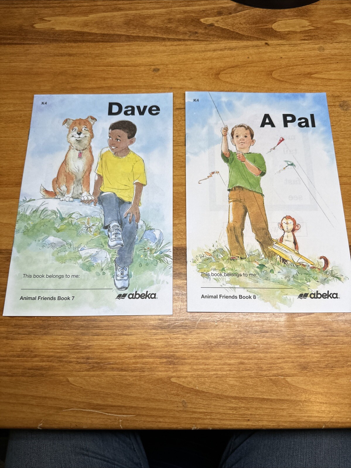 Abeka Animal Friends Book Set incl. 8 Booklets Readers Homeschool Reading NEW