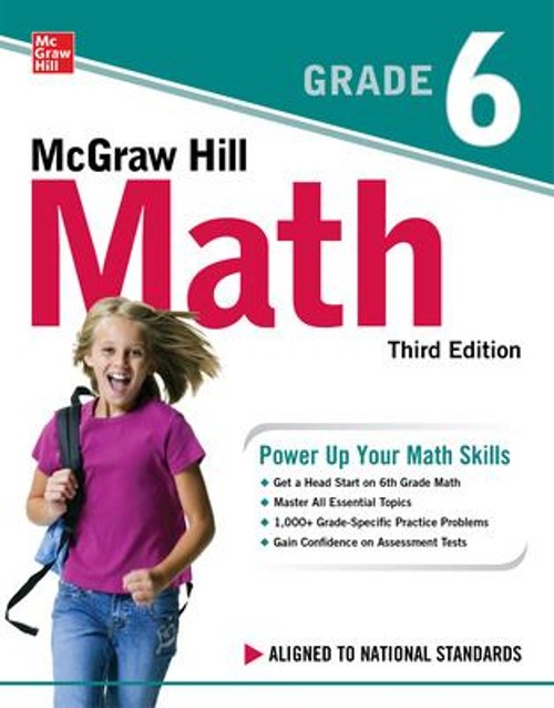 McGraw Hill Math Grade 6, Third Edition Paperback McGraw Hill