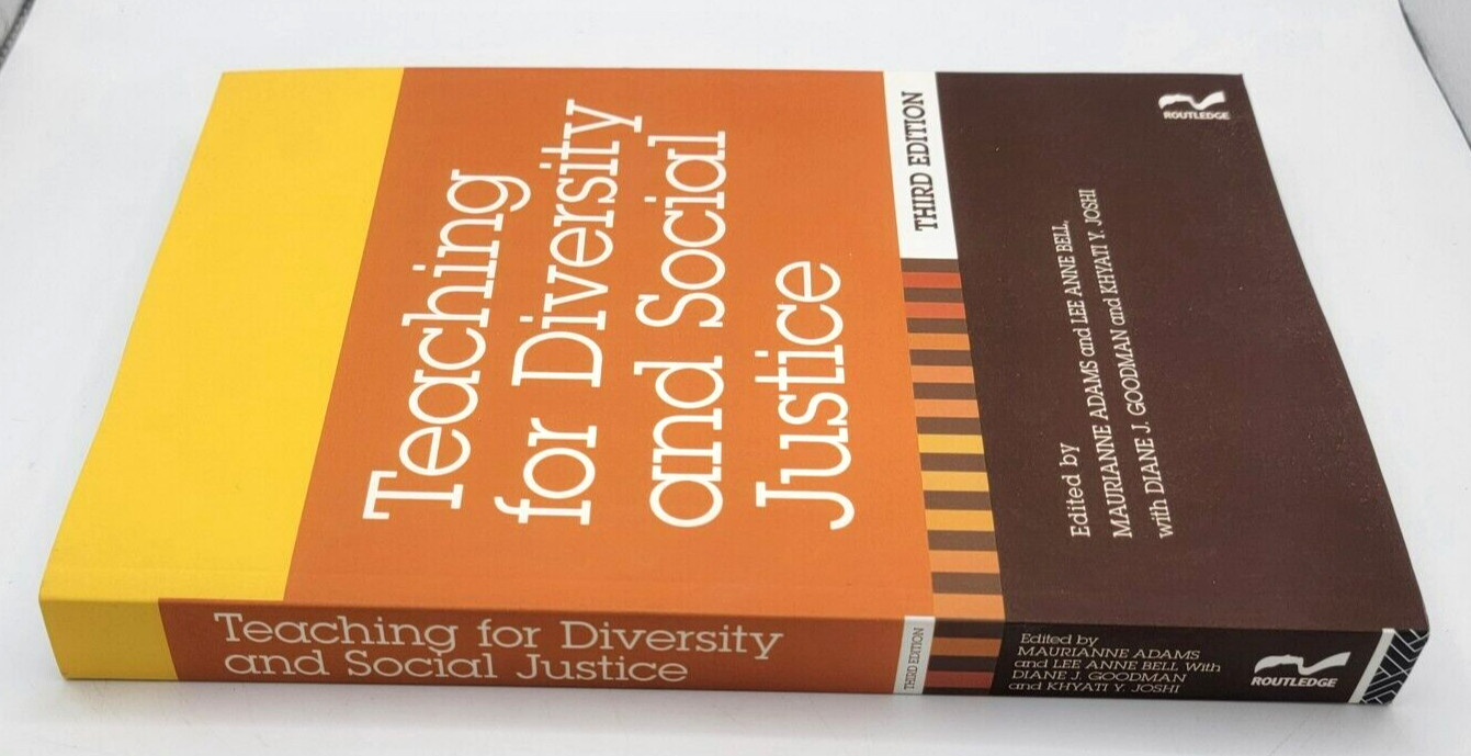 Teaching for Diversity and Social Justice Paperback Adams Maurianne 3rd PB NEW!