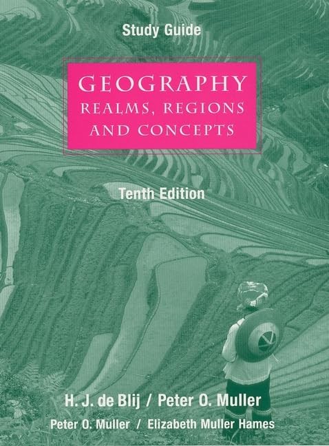 Geography, Study Guide: Realms, Reg…, Muller, Peter O
