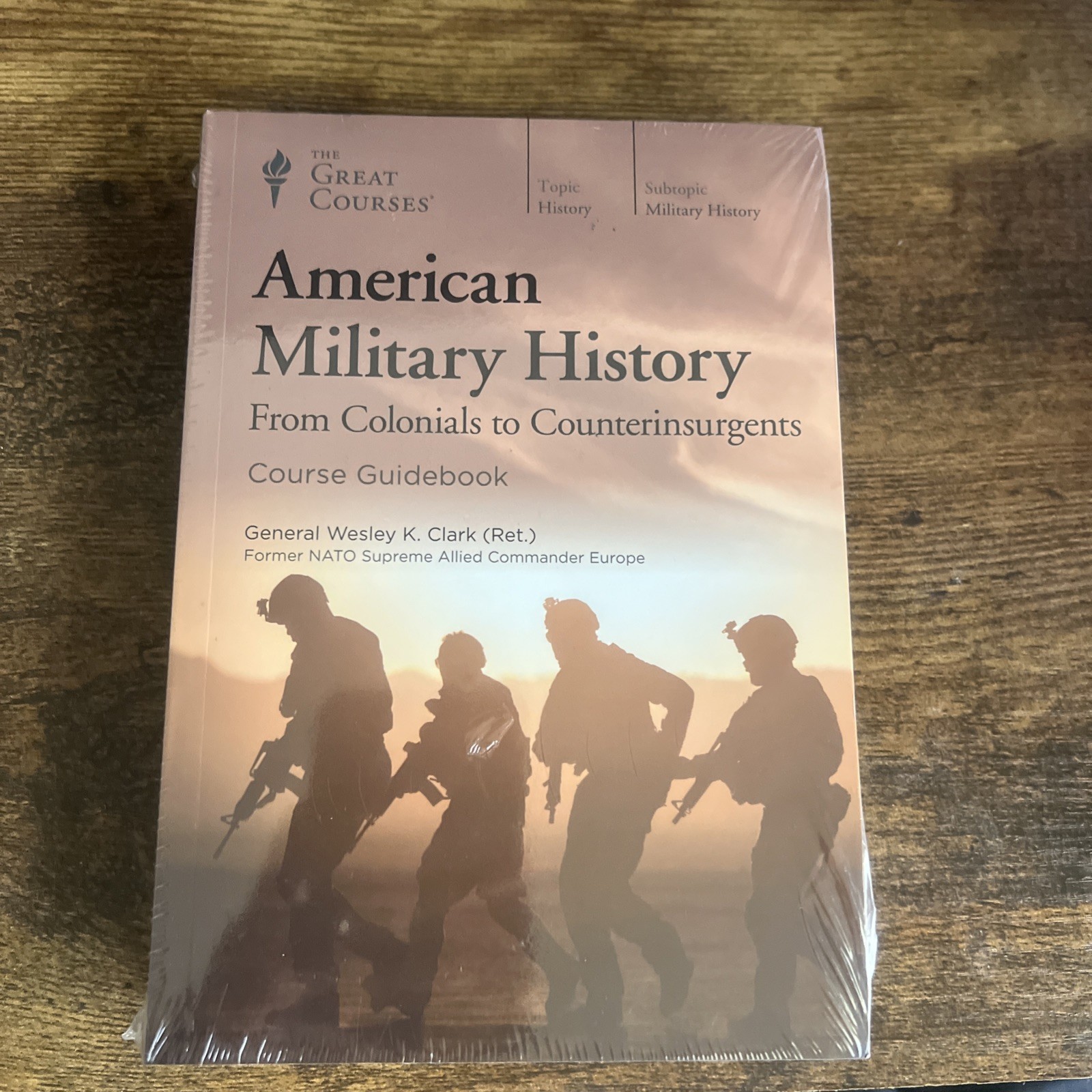 Great Courses DVD: American Military History LIKE NEW 4 DVDs+Guidebook