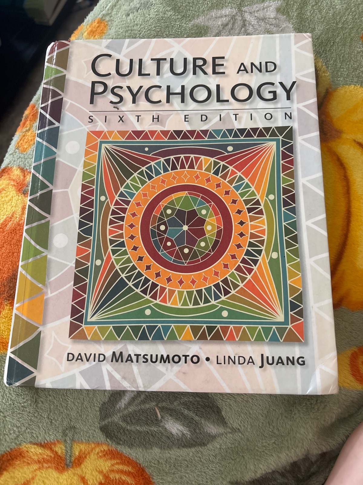 Culture and Psychology by David Matsumoto and Linda Juang (2016, Hardcover)