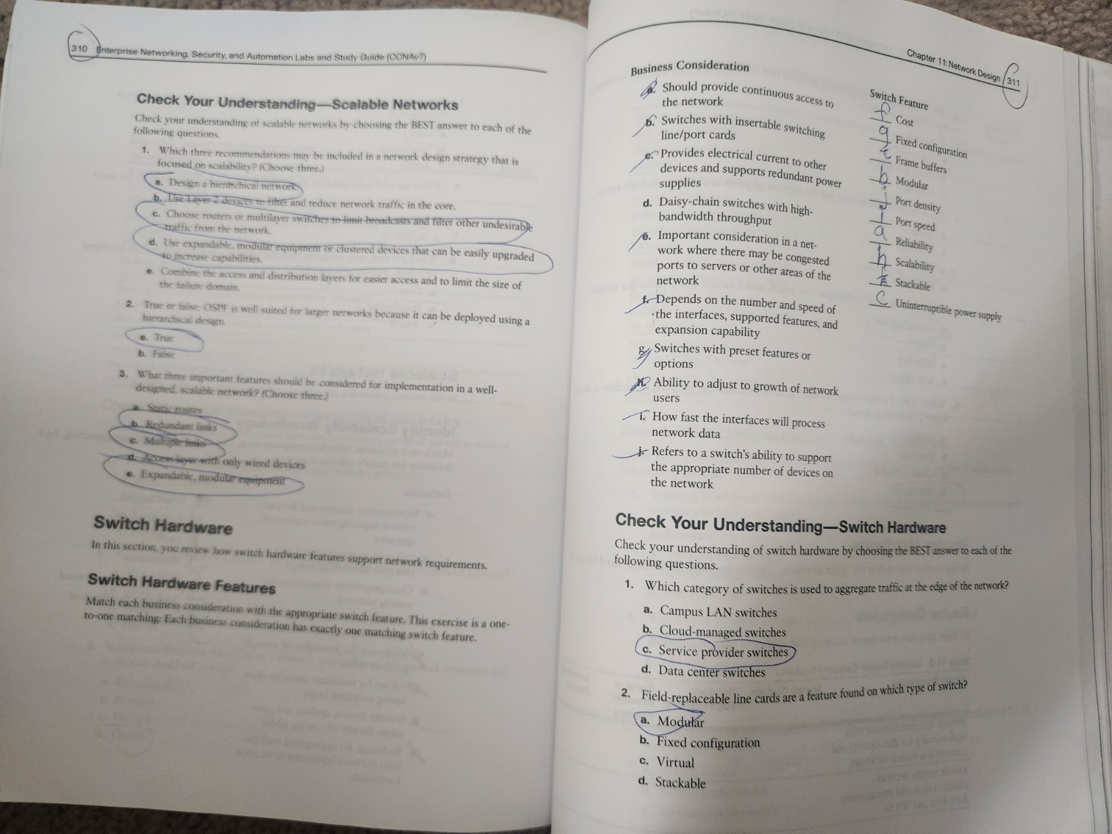 CCNAv7 CISCO Enterprise Networking Security Automation Booklet +Labs Study Guide