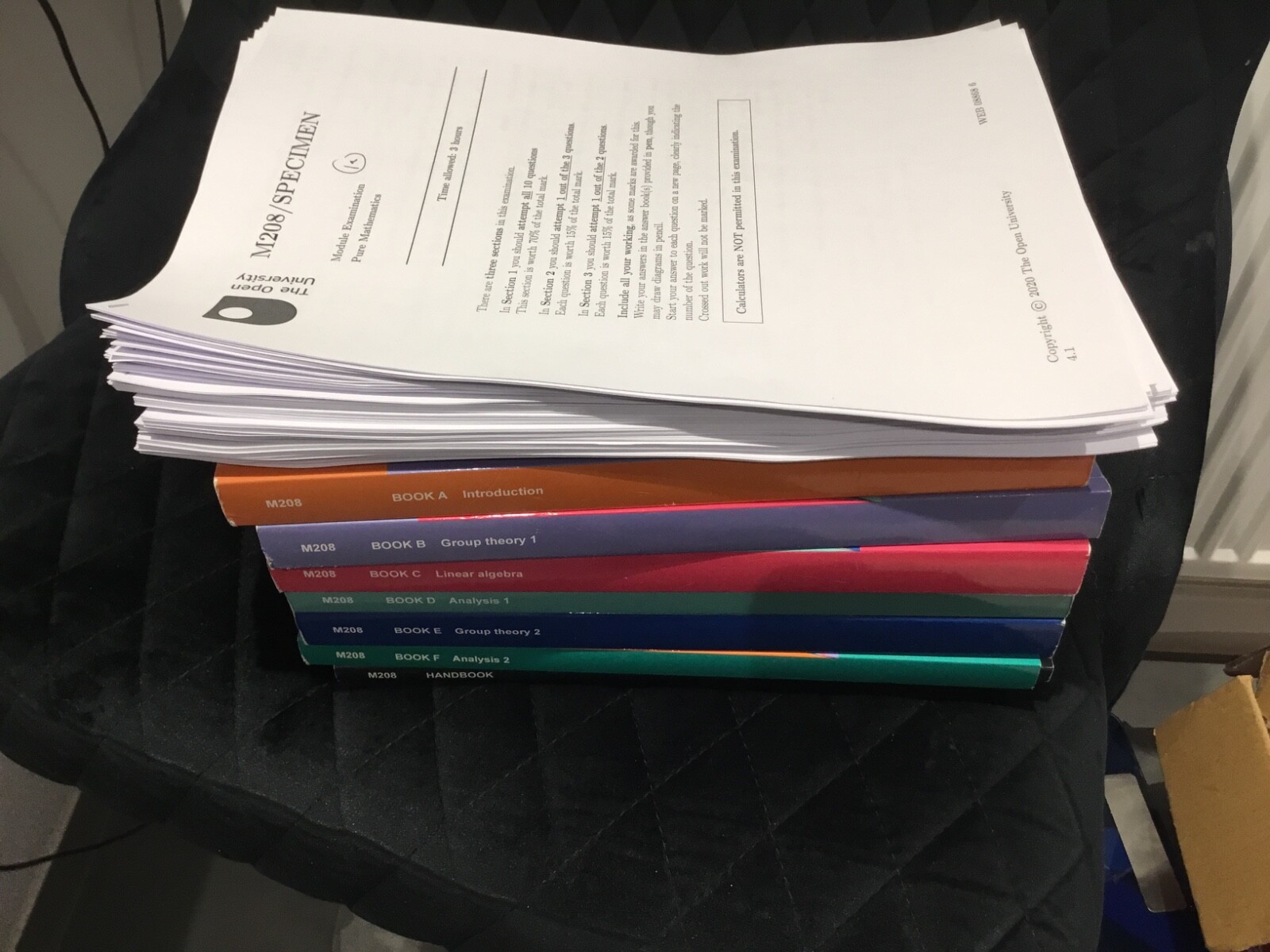 M208 Pure Mathematics – OU Stage 2 Mathematics **Module-25/26** + GREAT EXTRAS