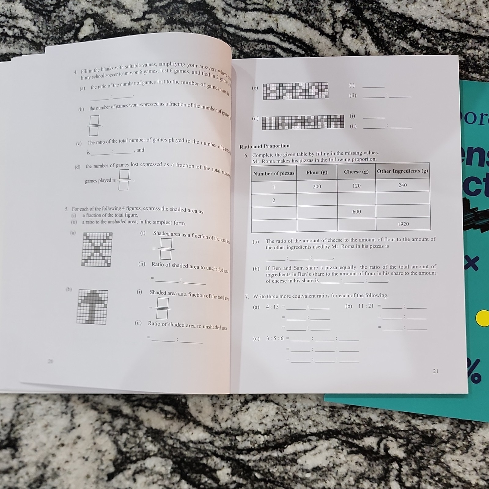Singapore Math Intensive Practice 6A & 6B Workbook Paperback Elementary Math
