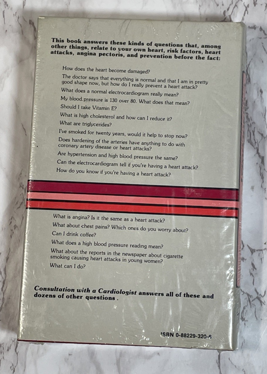 Consultation With A Cardiologist by Jacob I Haft, M.D. w/ Saretta Berlin – NEW