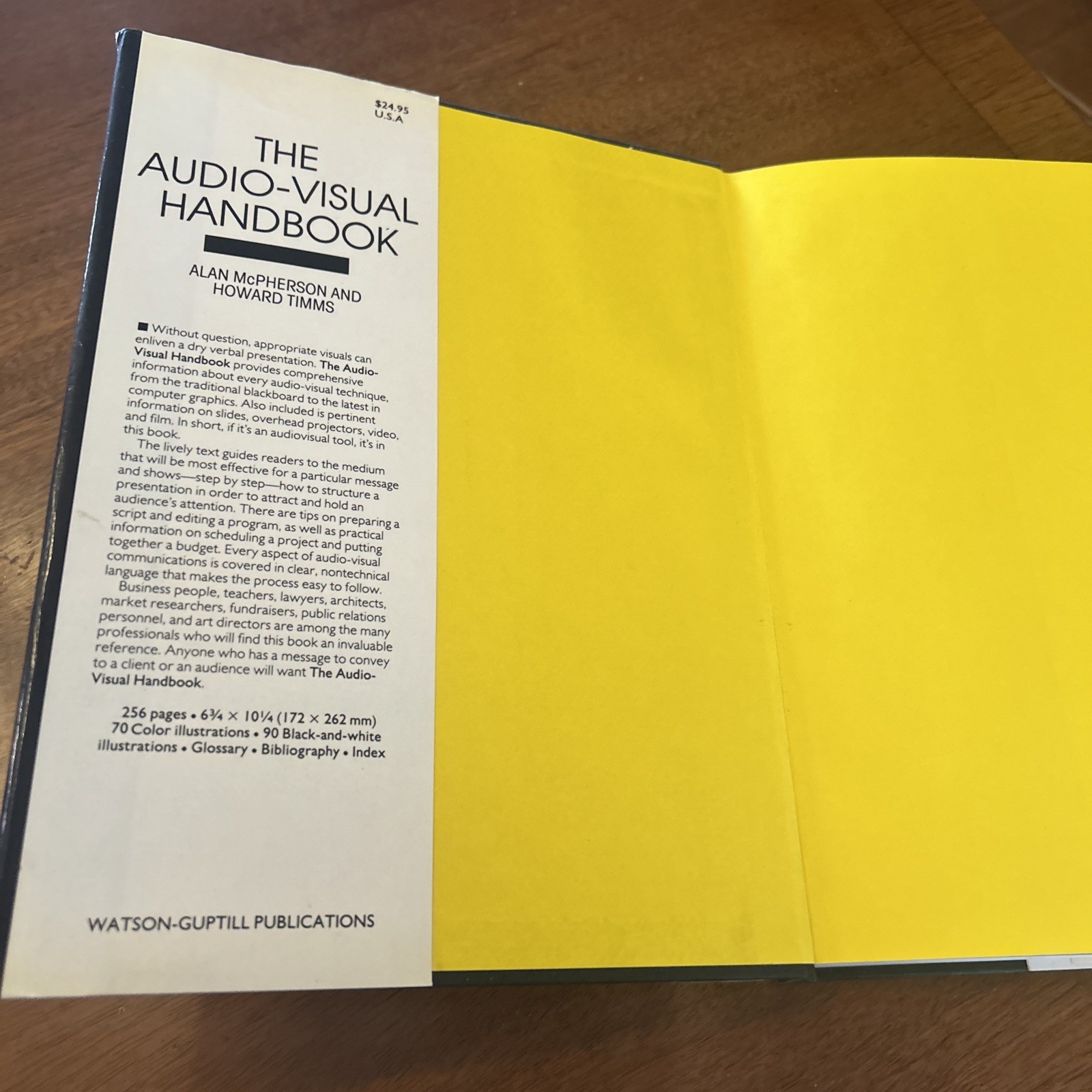 Mobius International Book Ser.: Audio-Visual Handbook by Howard Timms and…