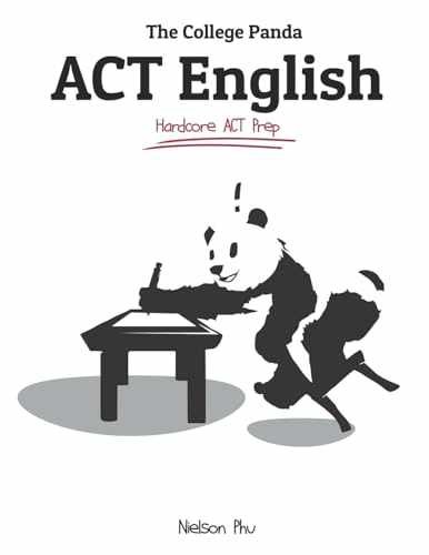The College Panda’s ACT English: – Paperback, by Phu Nielson – Very Good o