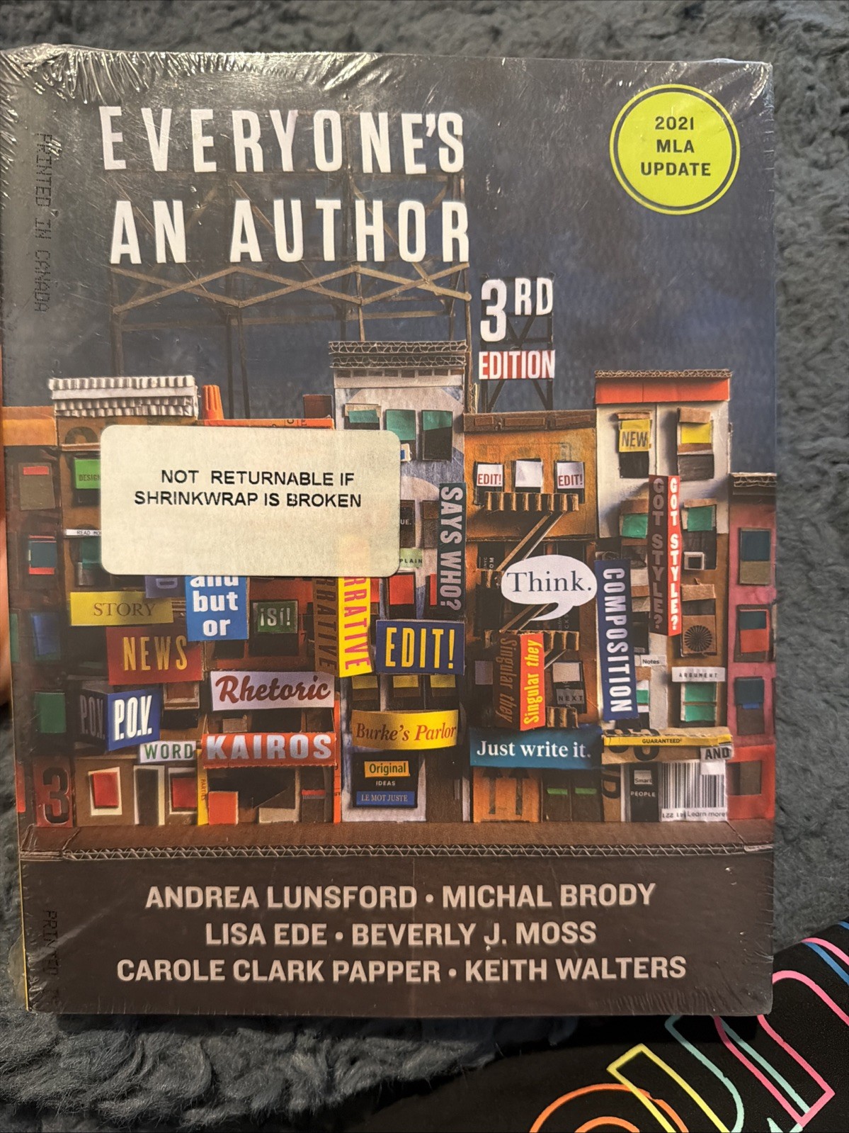Everyone’s an Author : 2021 MLA Update by Michal Brody, Carole Clark C-96