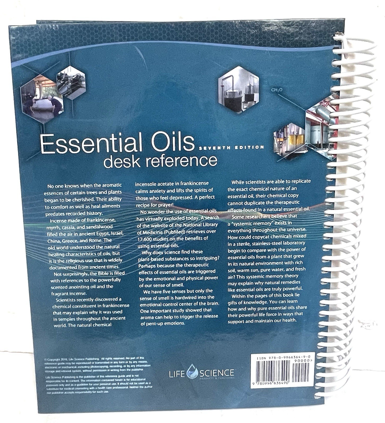 Essential Oils Desk Reference 7th Edition – Spiral Bound Life Science