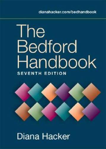 The Bedford Handbook – Paperback By Hacker, Diana – GOOD