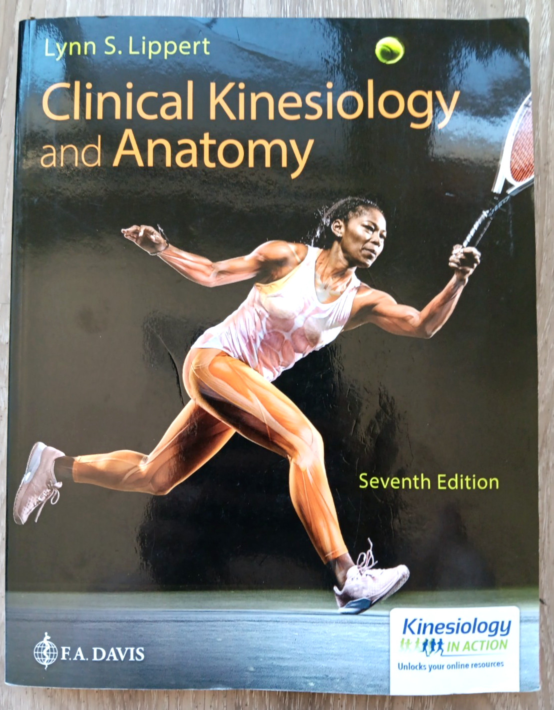 Clinical Kinesiology and Anatomy Seventh Edition Lynn Lippert Paperback Book