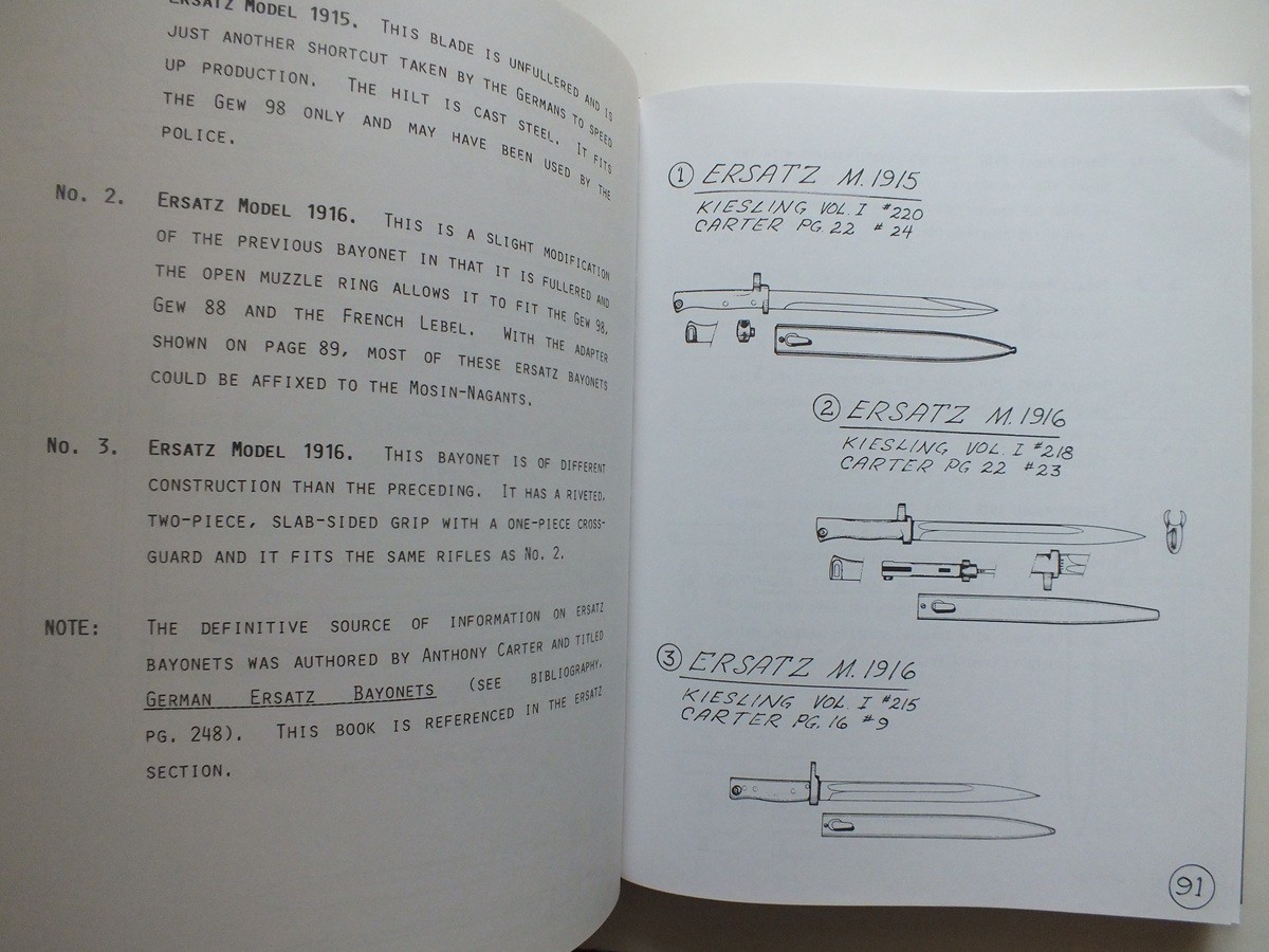 Bayonets from Janzen’s Notebook by Jerry Janzen
