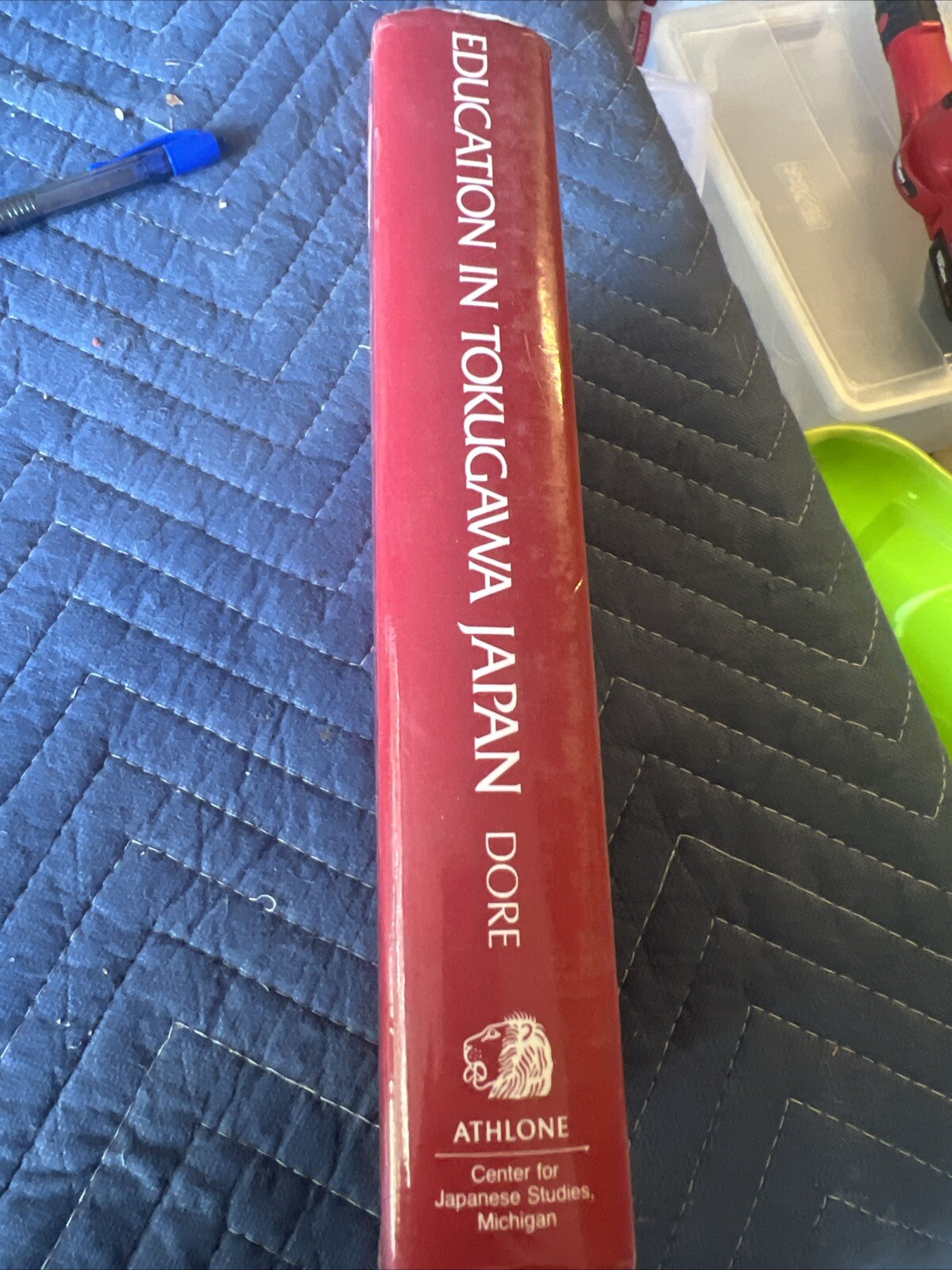 Education in Tokugawa Japan by Ronald P. Dore (1984, Hardcover, Reprint)