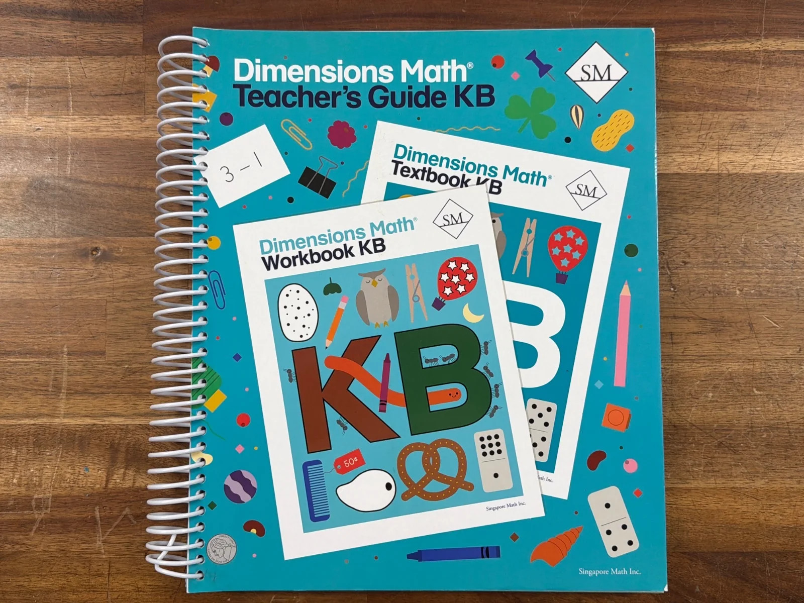 Dimensions Math Kindergarten KA KB Teacher Guides
