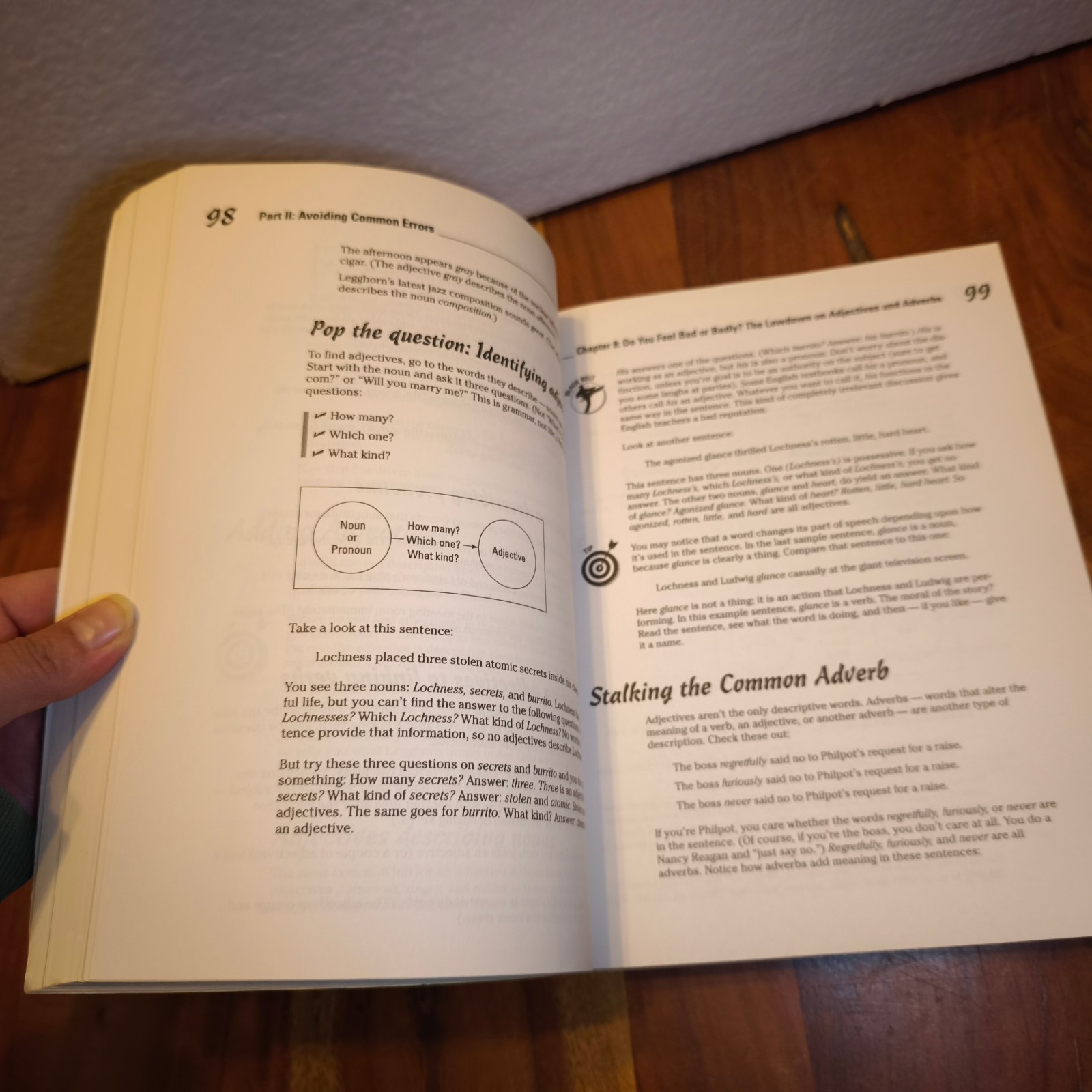 English Grammar for Dummies Paperback Geraldine Woods