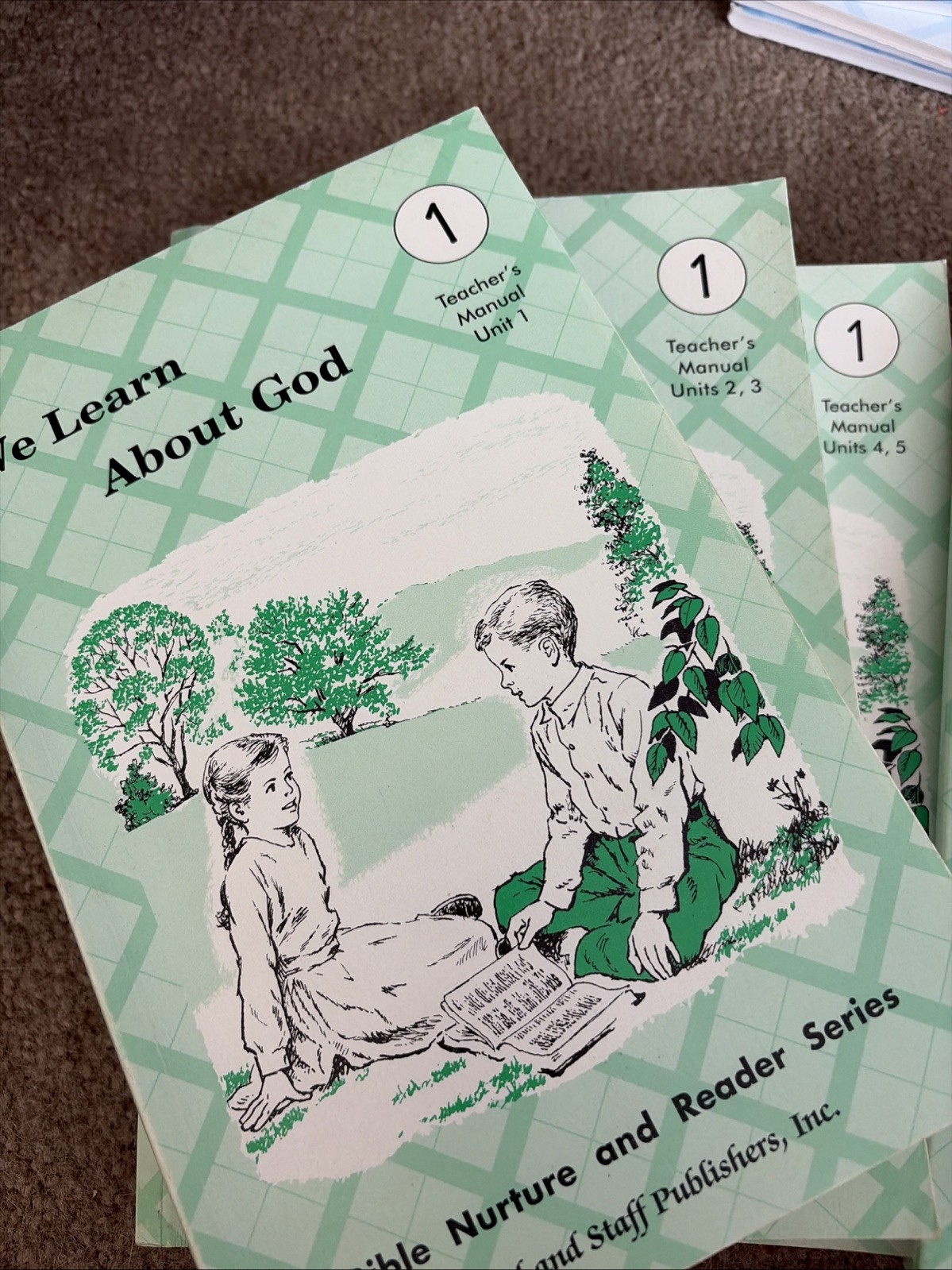 Rod and Staff Bible Nurture and Reader Series Grade 1 Teacher’s Manual Workbook
