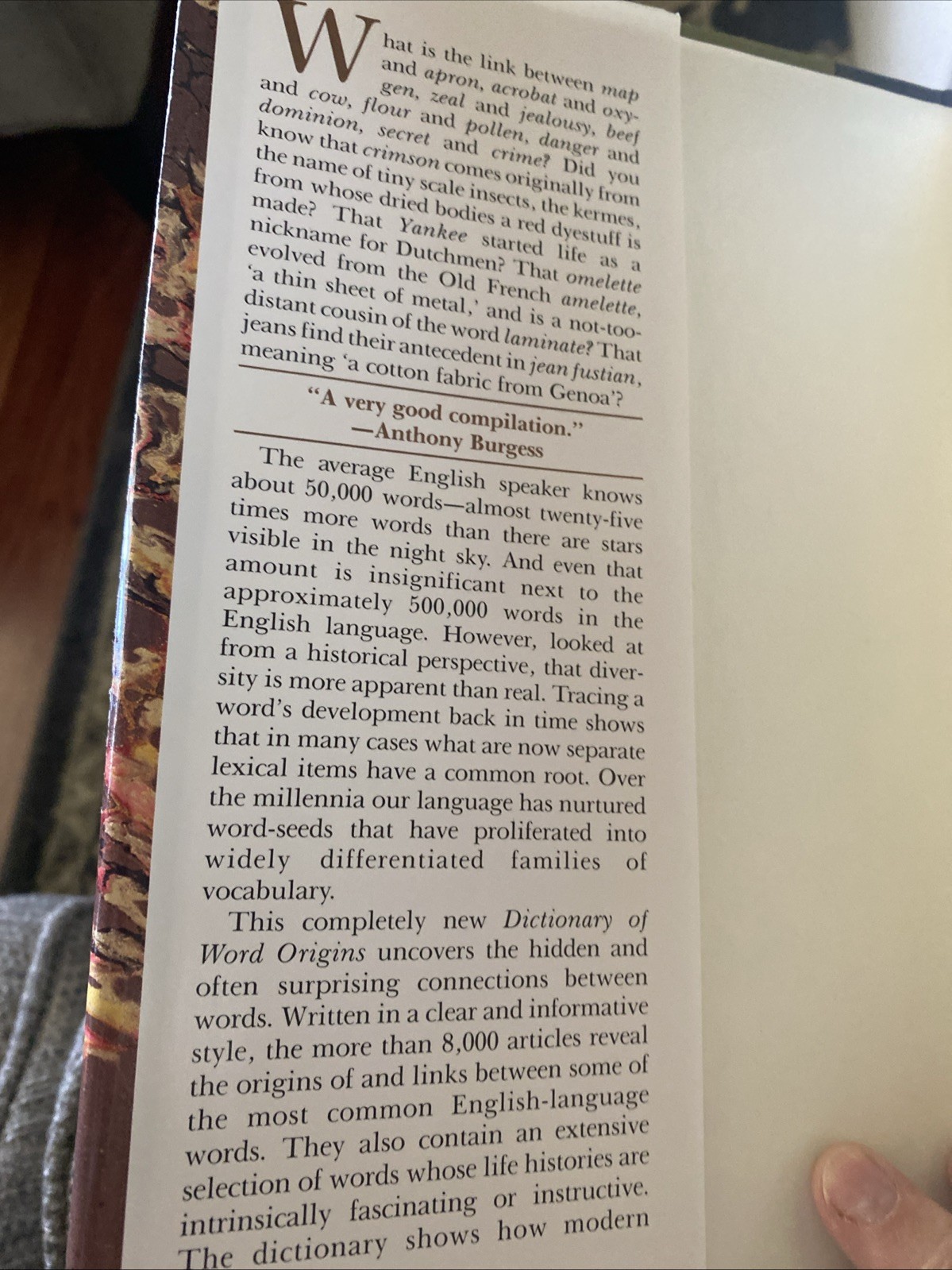 Dictionary of Word Origins by John Ayto (1991, Library Binding)