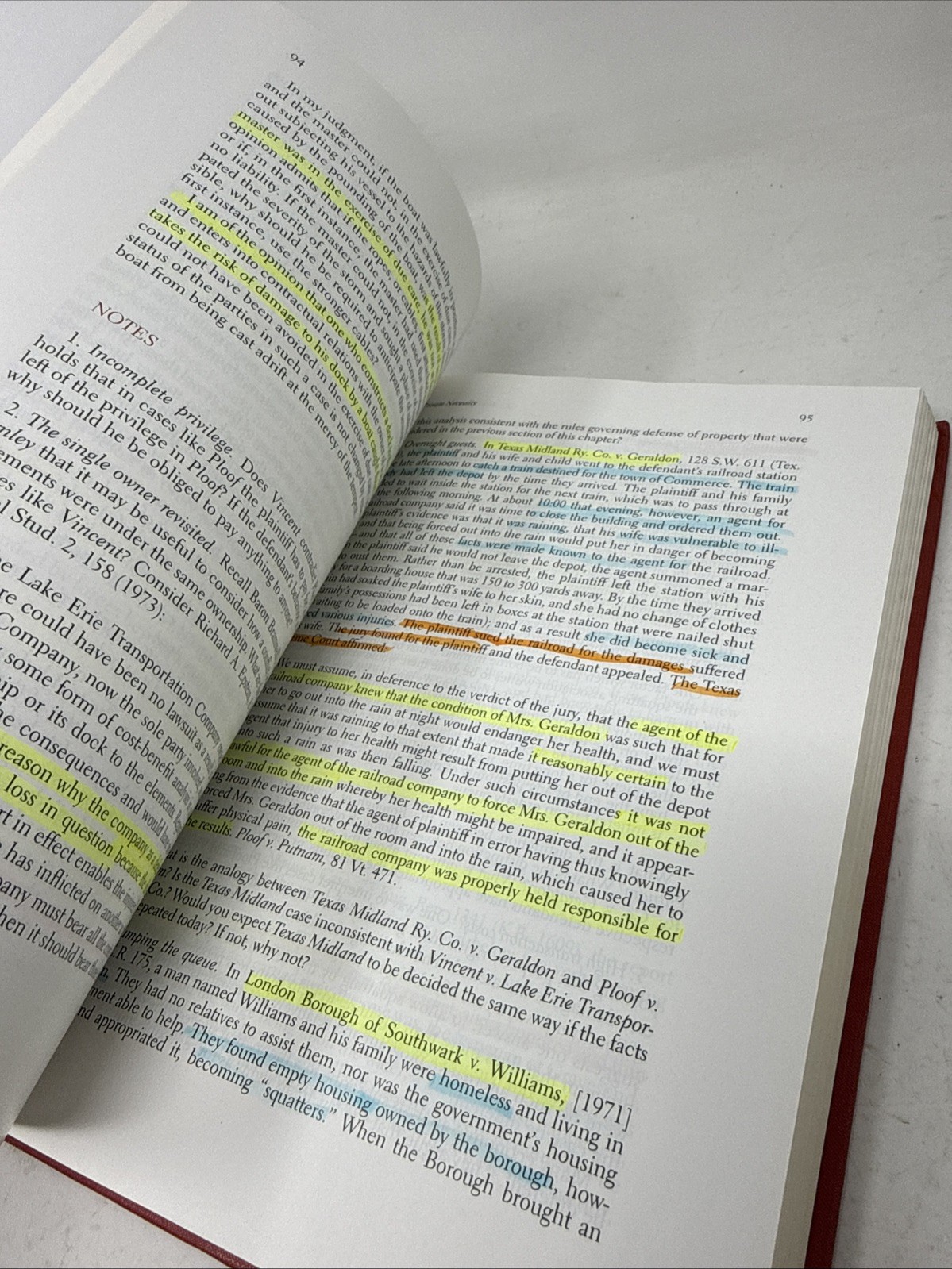 Torts: Cases and Questions. 3rd Ed. (Aspen Casebook) *Highlighted
