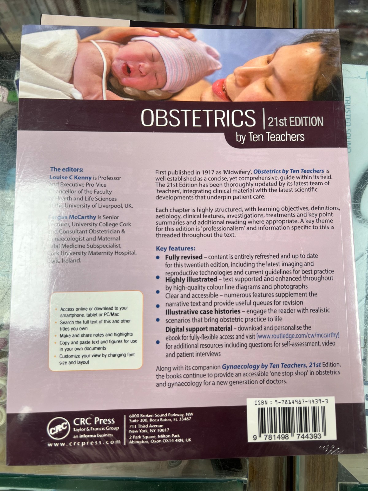 Obstetrics by Ten Teachers 21st Edition by LOUISE C. KENNY and FERGUS McCARTHY