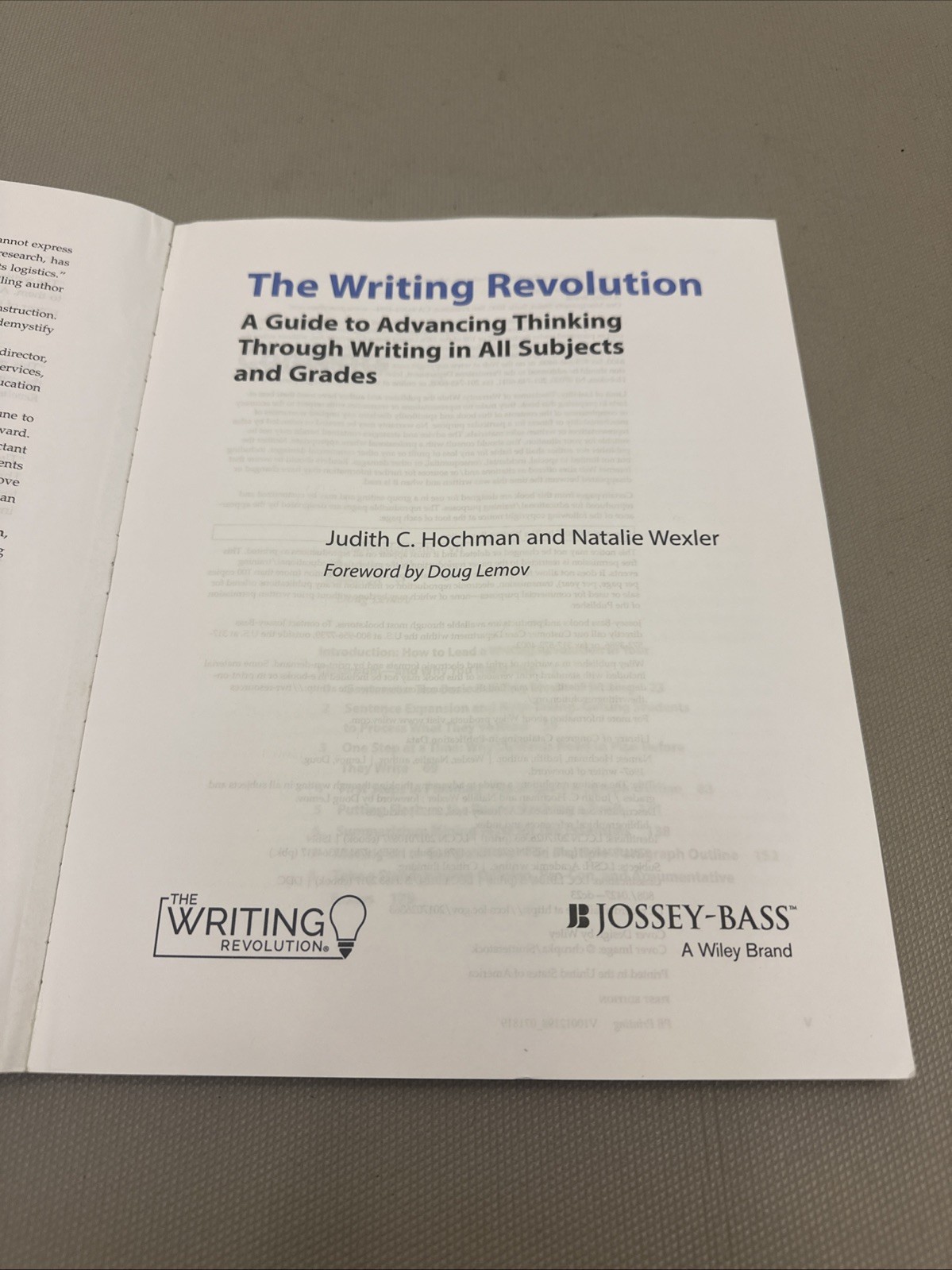 The Writing Revolution: A Guide to Advancing Thinking Through Writing In All…