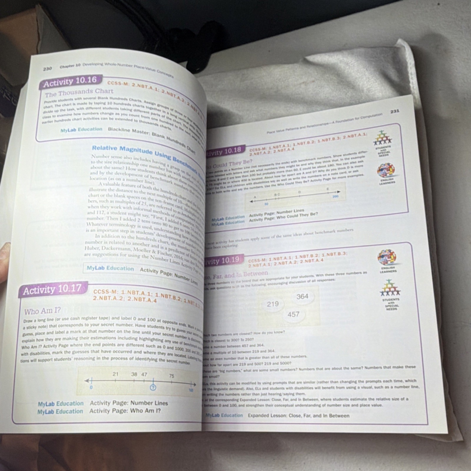 Pearson Elem & Middle School Mathematics Teaching Developmentally 10th PB