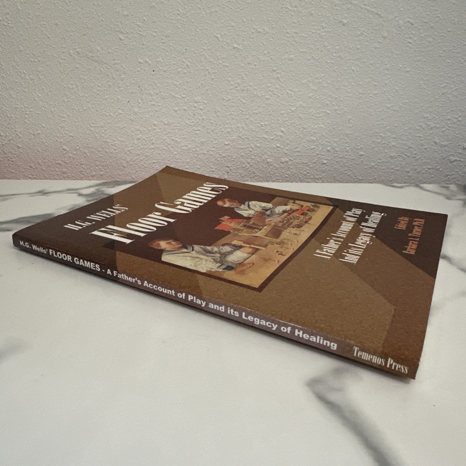 Floor Games By H G Wells Softcover Book, A Fathers Account Of Play & Its Legacy