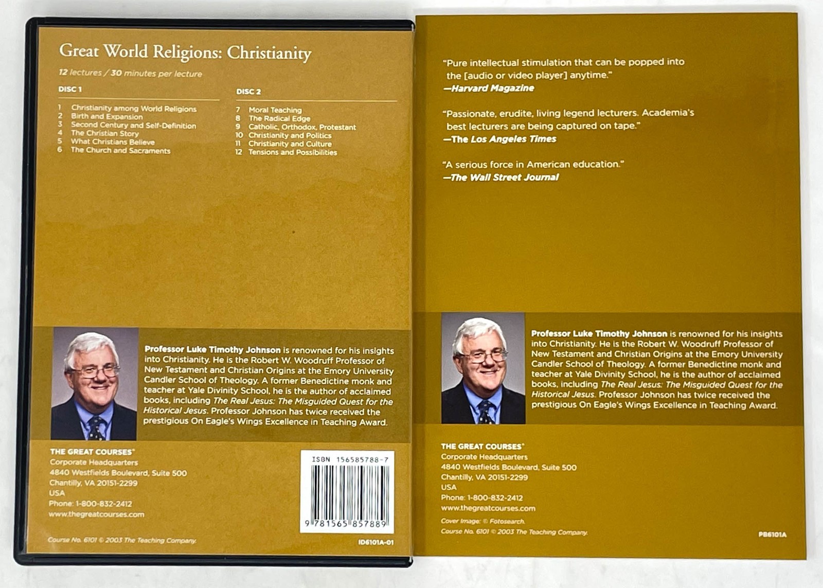 The Great Courses GREAT WORLD RELIGIONS Lot 5 Titles DVD + Guide Books Nice!