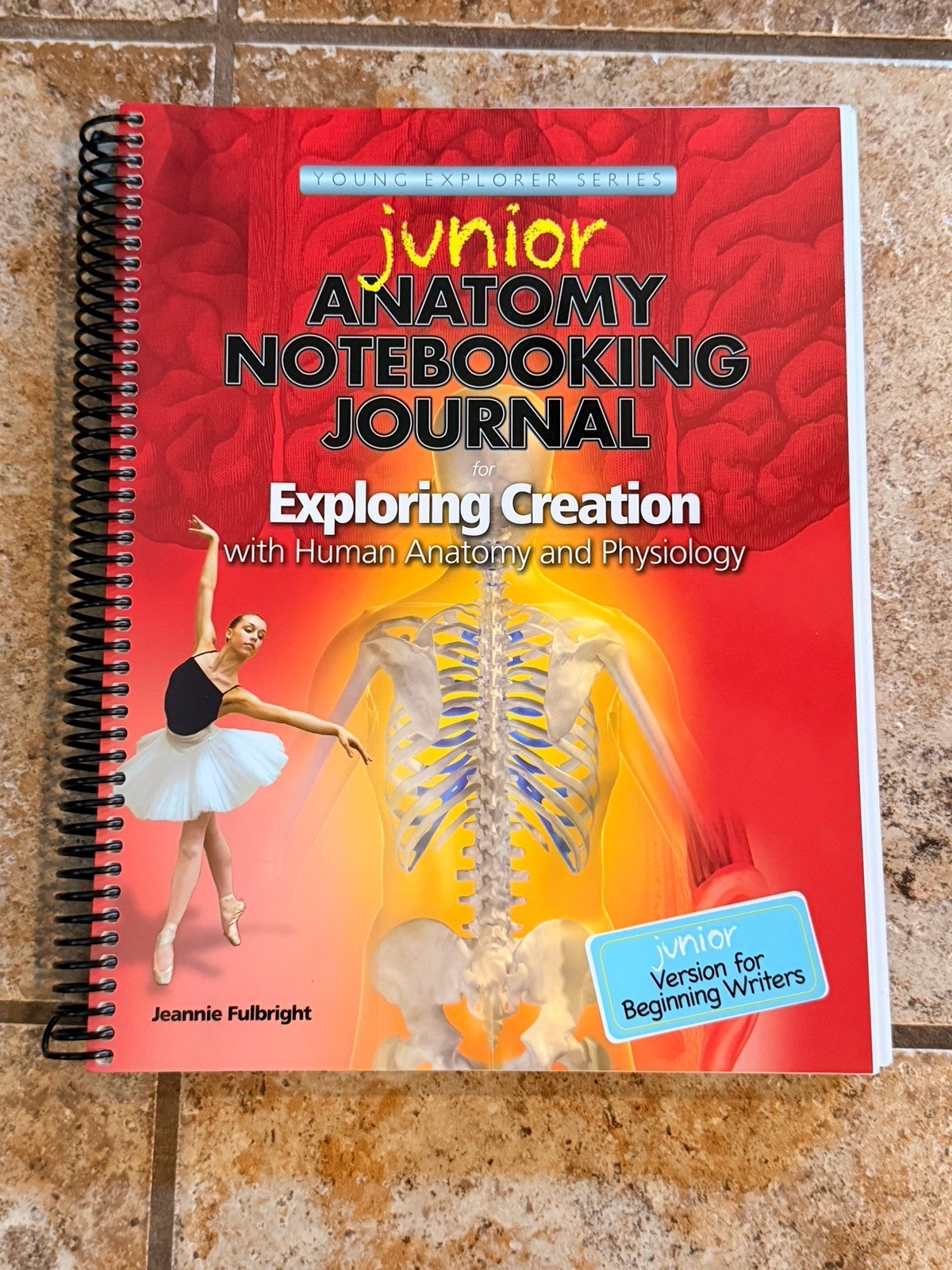 Apologia Junior Anatomy Notebooking Journal Exploring Creation Spiral Fulbright
