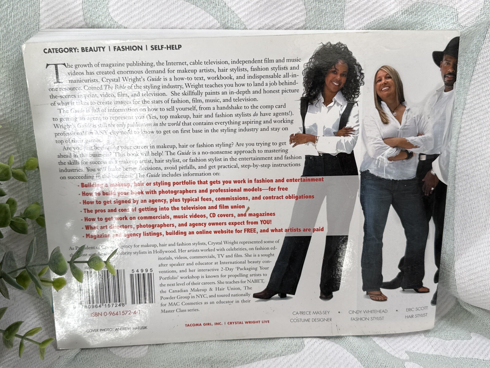 RareCrystal Wright’s Hair Makeup & Fashion Styling Guide – 5th Ed, Blasco Estate