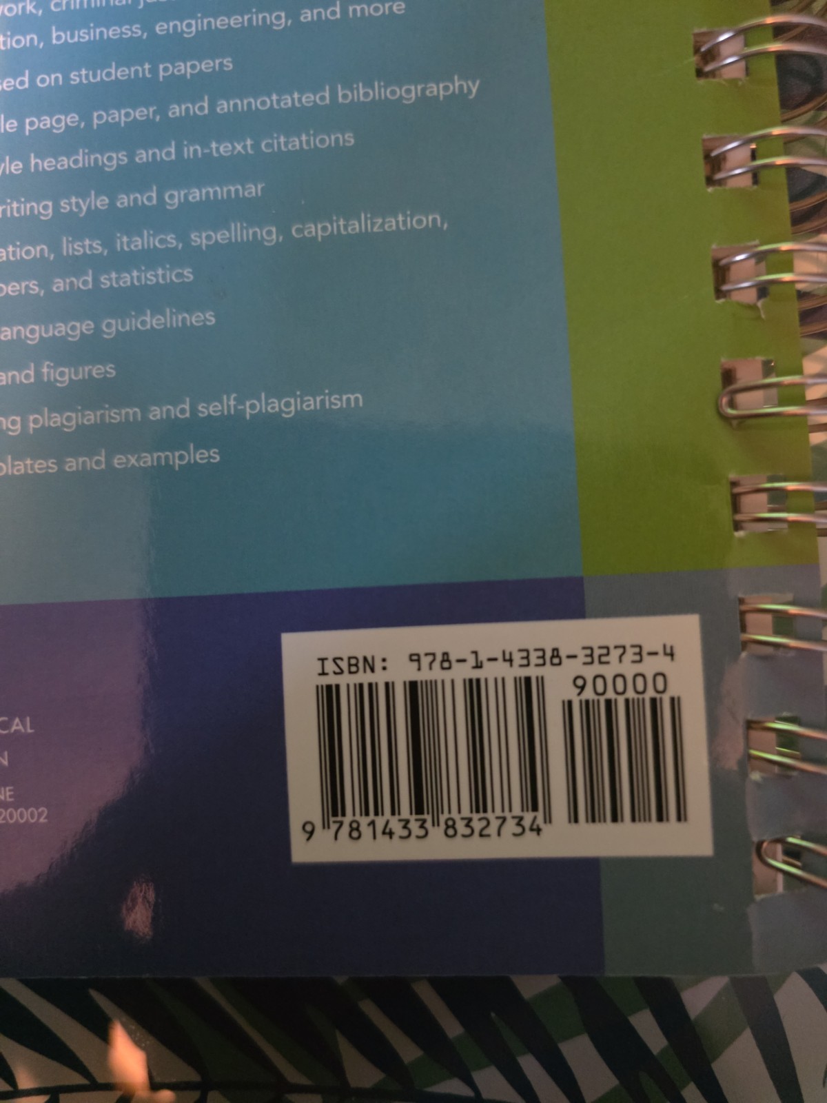 Concise Guide to APA Style 7th Edition for Students OFFICIAL Spiral